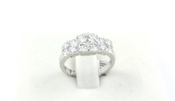 Anello Sangiorgi Preziosi Donna in Oro bianco Diamante 159694-14 - 159694-14